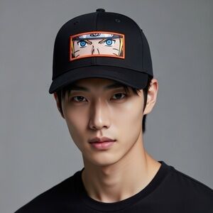 Naruto Shippuden Eyes Patch Snapback Hat